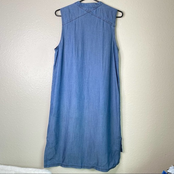 Sweaty Betty Bahia Chambray Shirt Dress - Picture 5 of 9